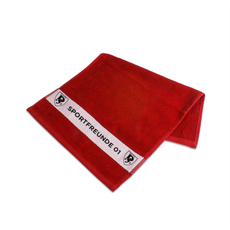 Sportfreunde 01 Handball Duschtuch rot