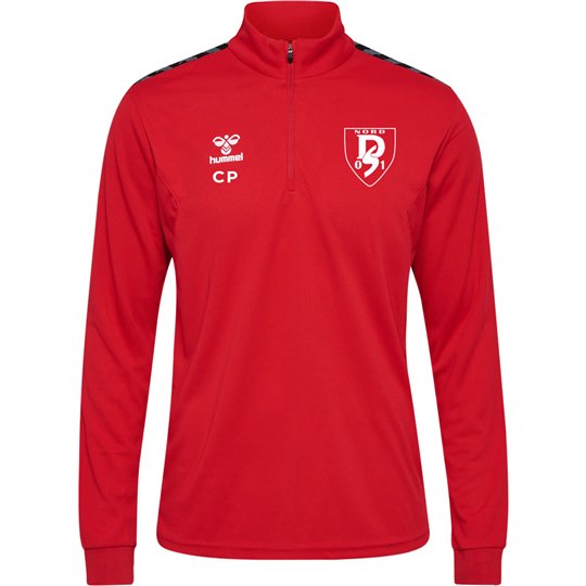 Sportfreunde 01 Handball Half Zip Unisex rot