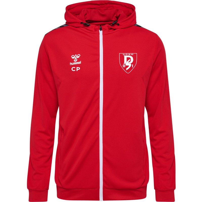 Sportfreunde 01 Handball Kapuzenjacke Kinder rot