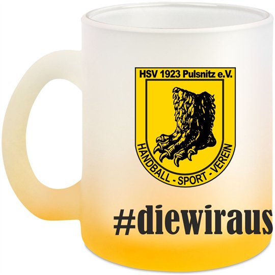 HSV Pulsnitz Glastasse