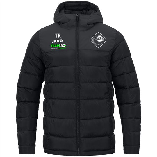 SG Stahl Schmiedeberg Stadionjacke Unisex schwarz