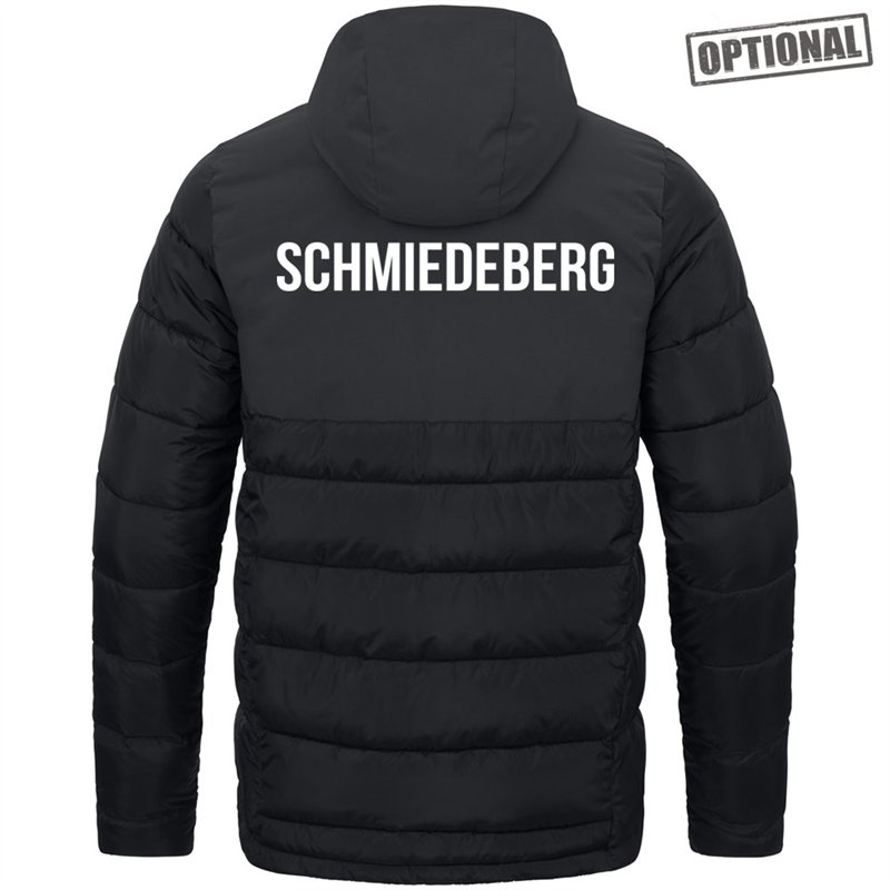 SG Stahl Schmiedeberg Stadionjacke Kinder schwarz