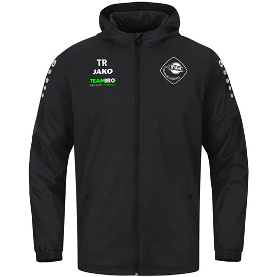 SG Stahl Schmiedeberg Allwetterjacke Kinder schwarz