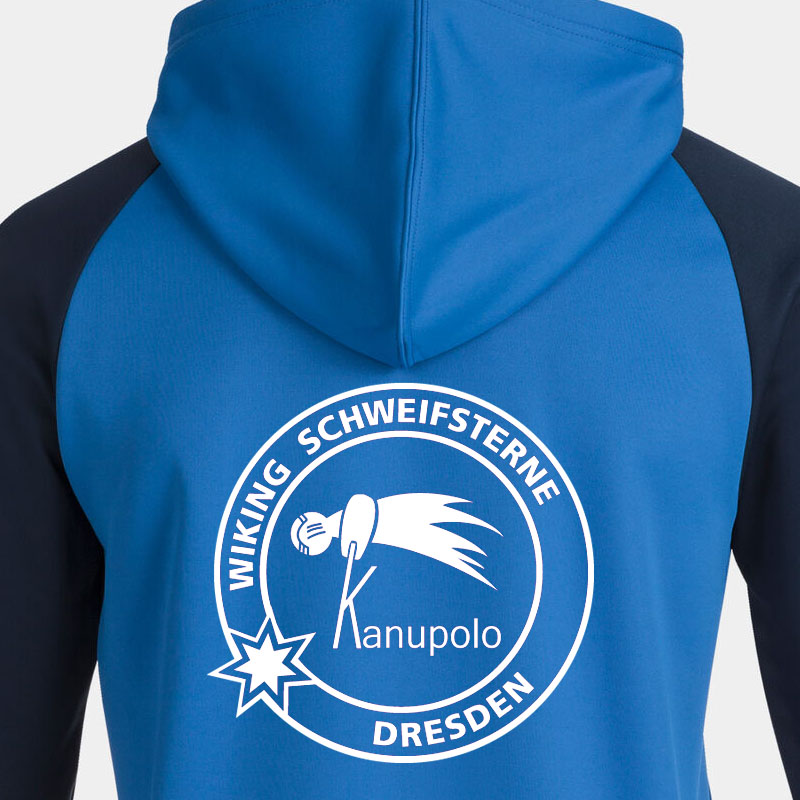WSD Kanu Kapuzenjacke royalblau Kinder