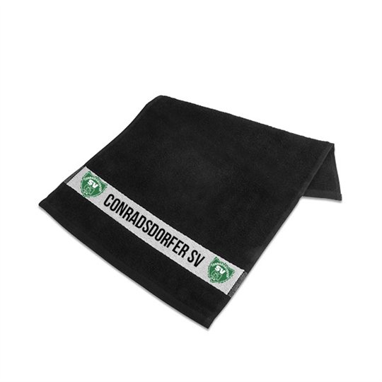 Conradsdorfer SV Handtuch schwarz