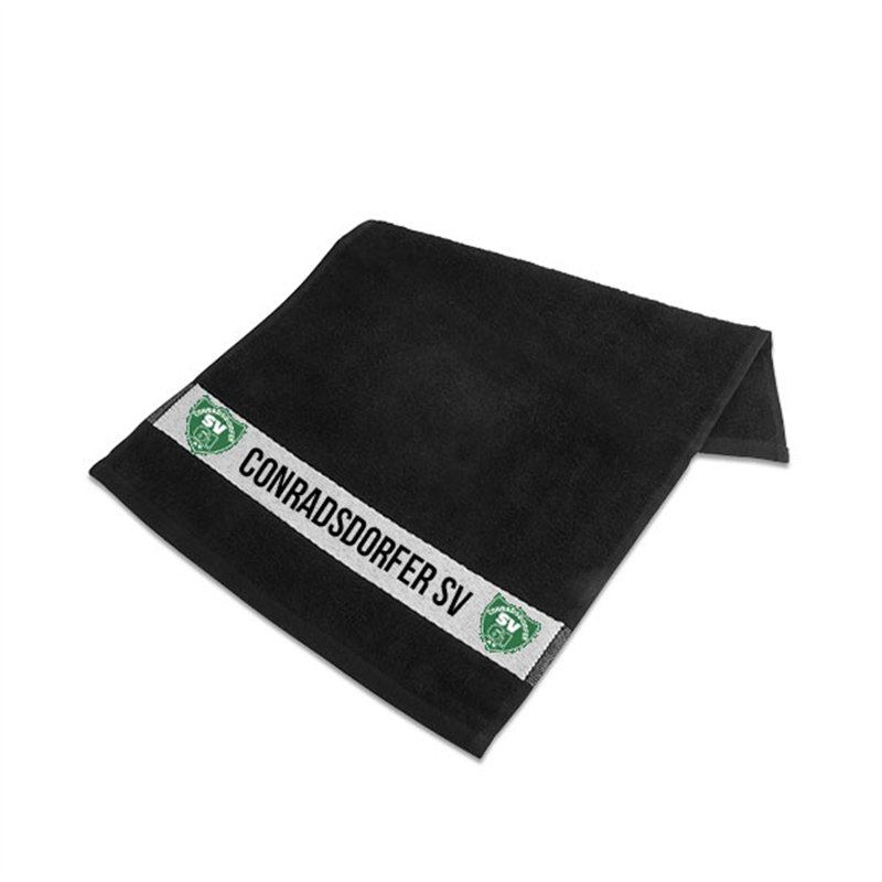 Conradsdorfer SV Duschtuch schwarz