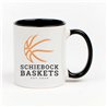 Schiebock Baskets Tasse schwarz/weiss