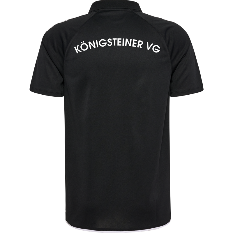 Königsteiner VG Polo Unisex schwarz/weiss