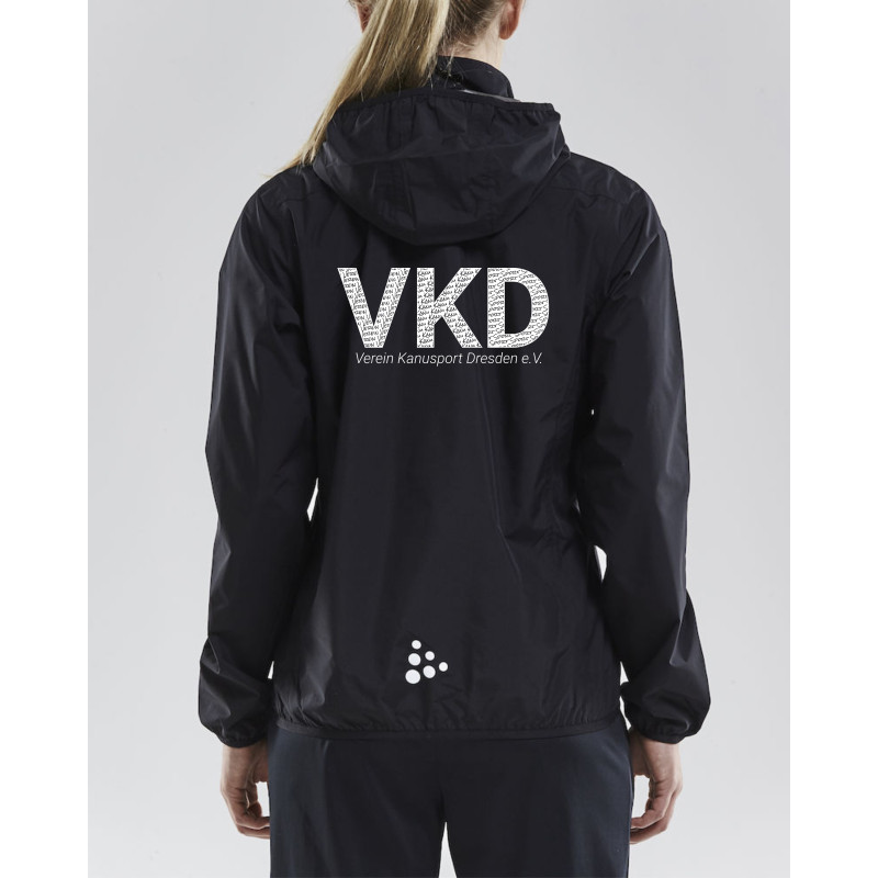 VKD Regenjacke Damen schwarz