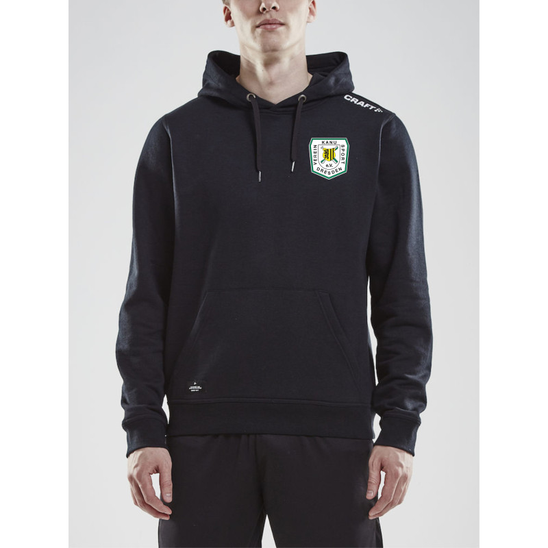 VKD Drachenboot Hoodie Herren schwarz